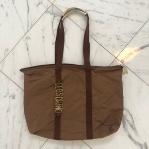 Moschino Big Brown Bag